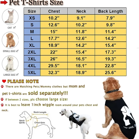 🐾 Dog Graphic T-Shirt, Large - Picture 7 of 7